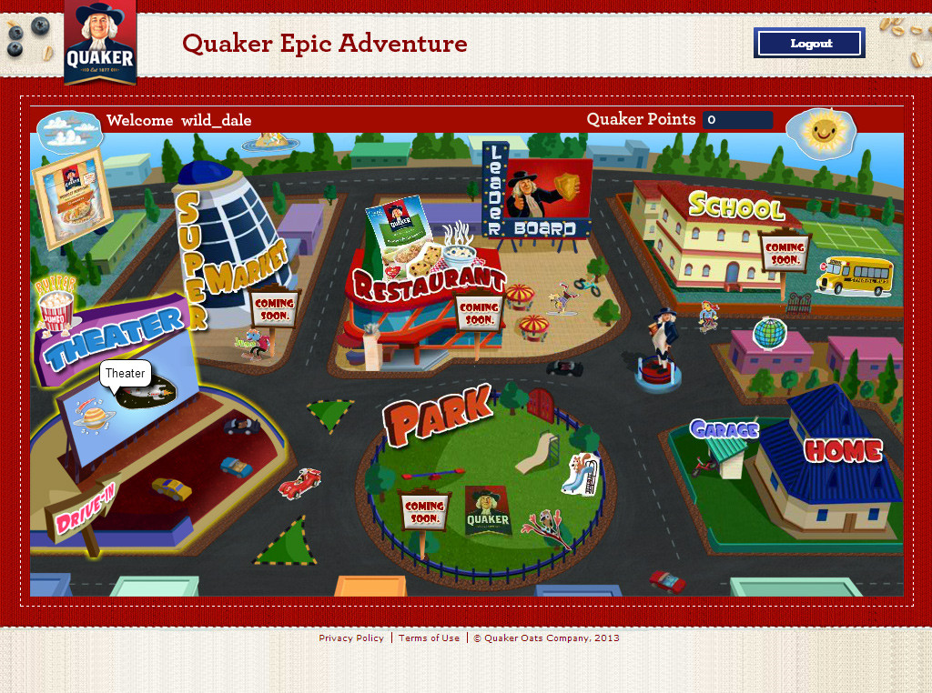 Quaker Oats Advergame 02