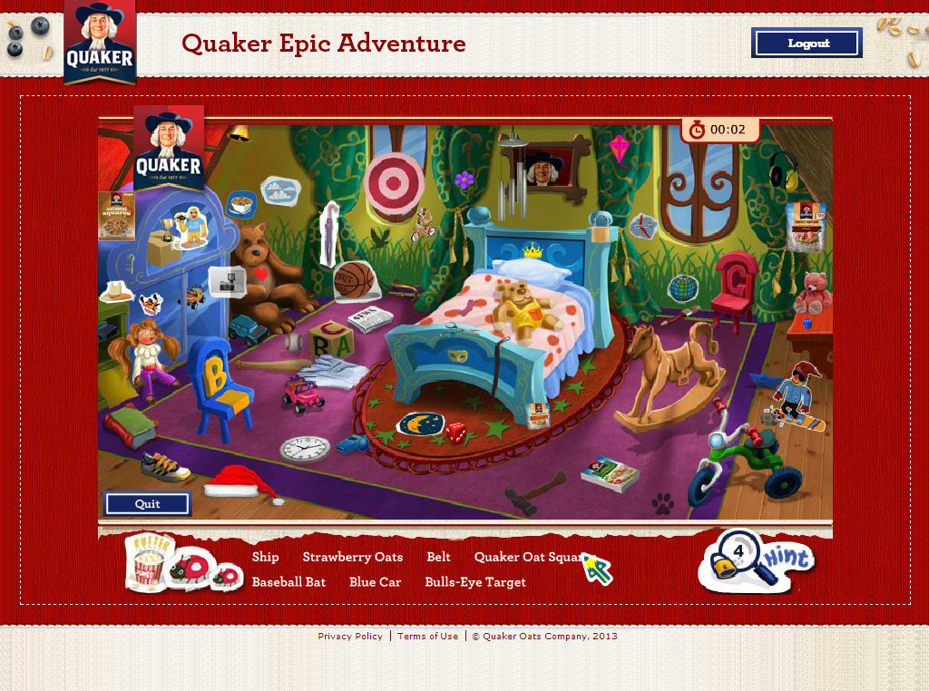 Quaker Oats Advergame 03