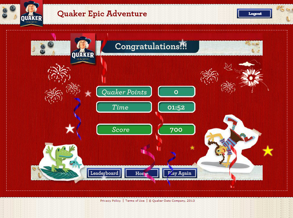 Quaker Advergame 06
